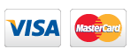 Visa & Mastercard Accepted